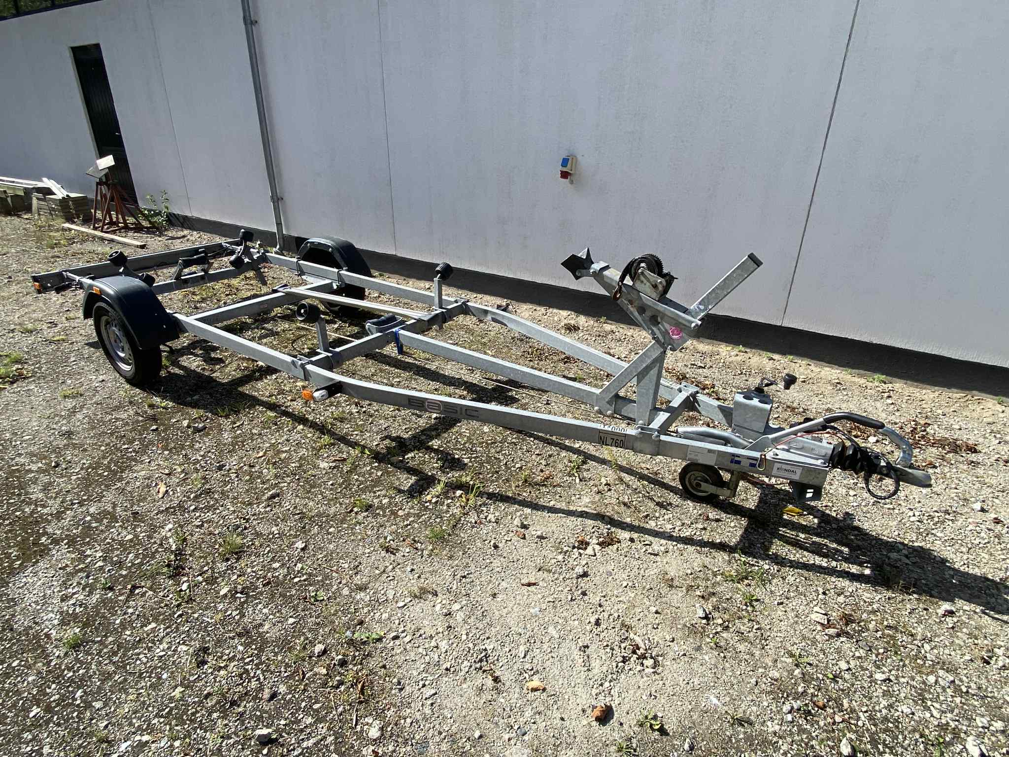 Brenderup 1000 kg. bådtrailer NYSYNET